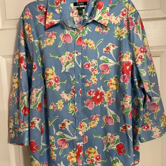 Chaps Plus Size shirt - Picture 3 of 6